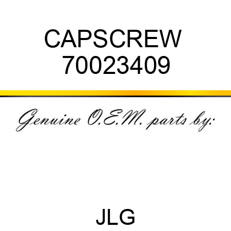CAPSCREW  70023409