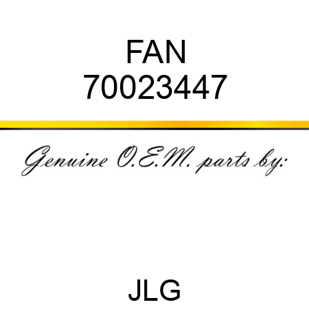 FAN 70023447
