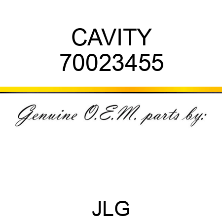 CAVITY 70023455