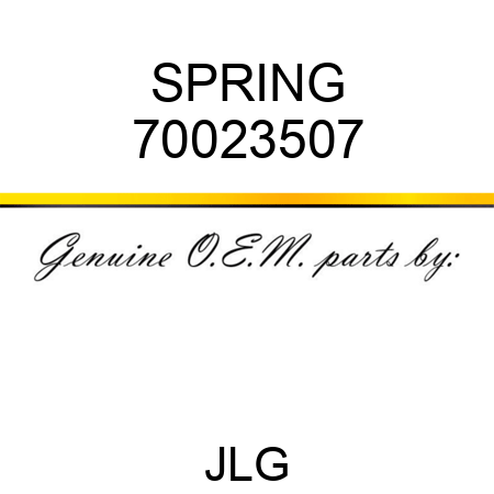 SPRING 70023507