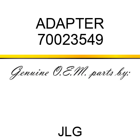 ADAPTER 70023549