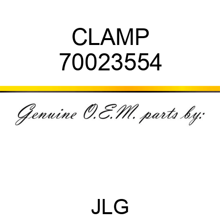 CLAMP 70023554