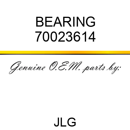 BEARING 70023614
