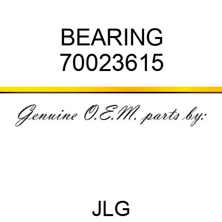 BEARING 70023615