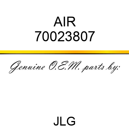 AIR 70023807