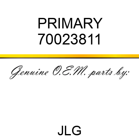 PRIMARY 70023811