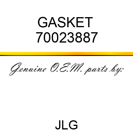 GASKET  70023887