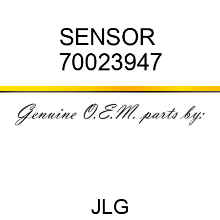 SENSOR  70023947