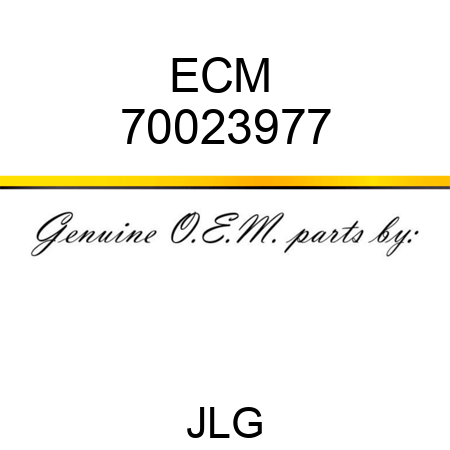 ECM  70023977