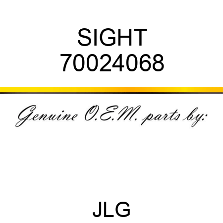 SIGHT 70024068