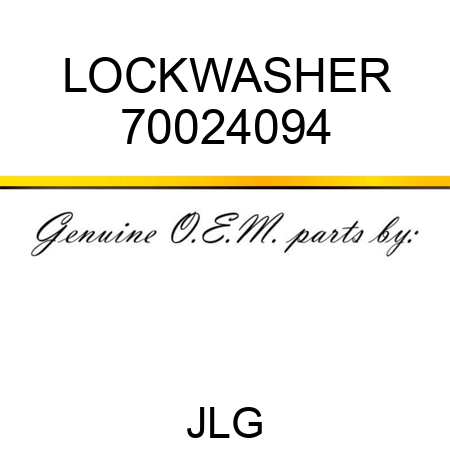 LOCKWASHER 70024094