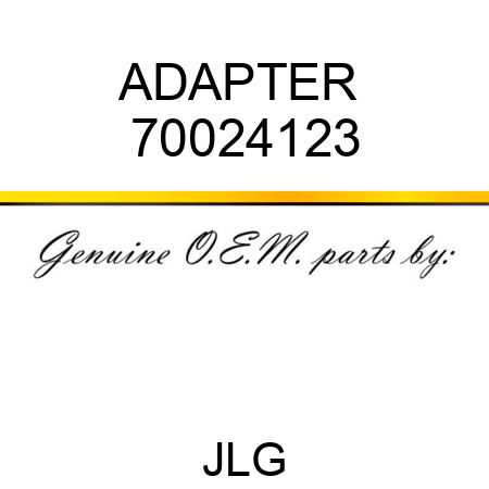 ADAPTER  70024123