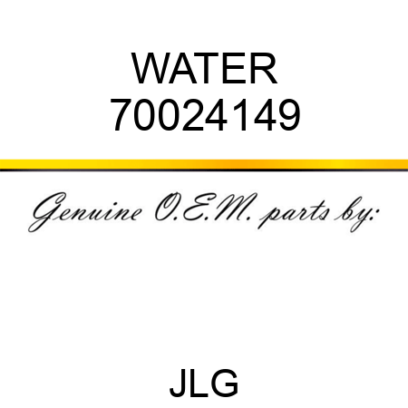 WATER 70024149