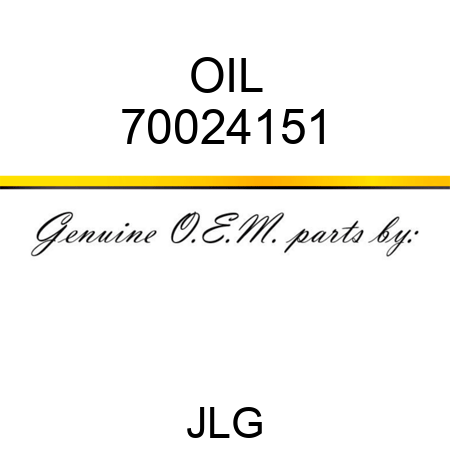 OIL 70024151
