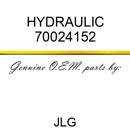 HYDRAULIC 70024152