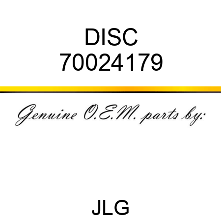 DISC 70024179