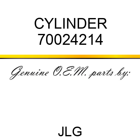 CYLINDER 70024214