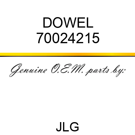 DOWEL 70024215