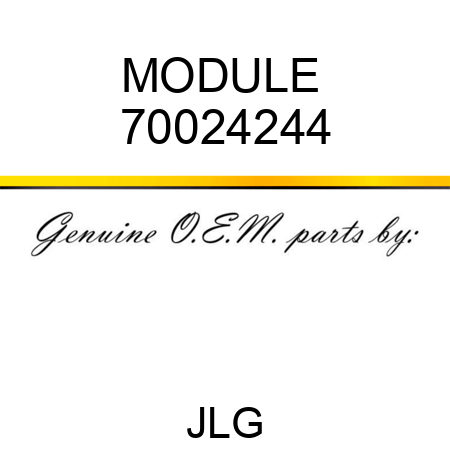 MODULE  70024244