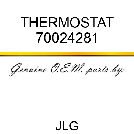 THERMOSTAT 70024281