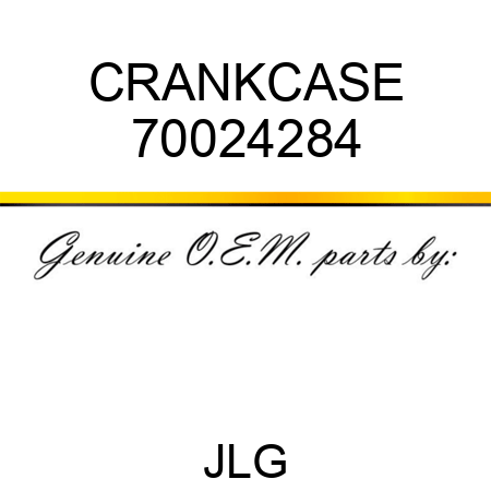CRANKCASE 70024284