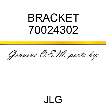 BRACKET 70024302