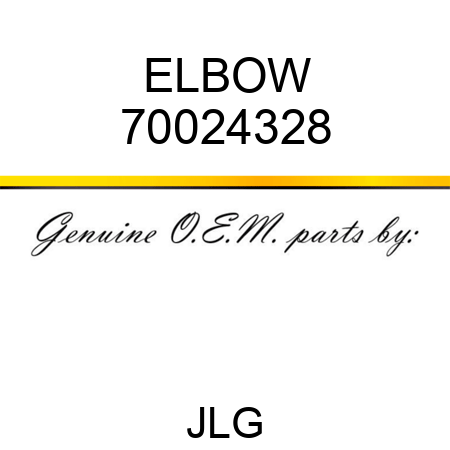 ELBOW 70024328