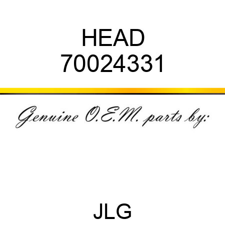 HEAD 70024331