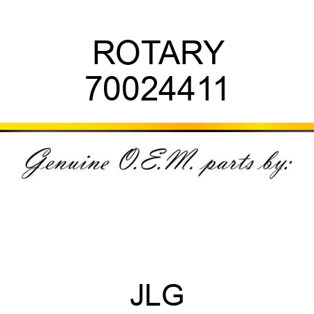 ROTARY 70024411