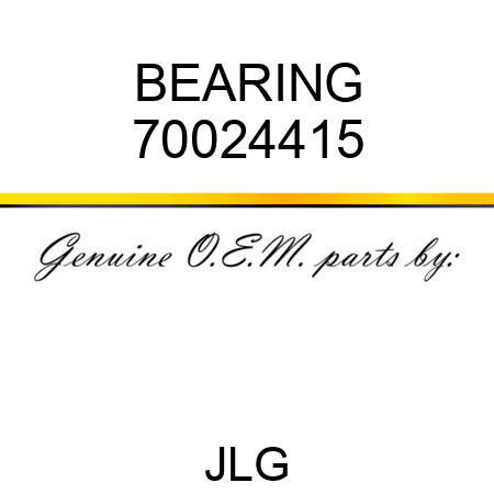 BEARING 70024415