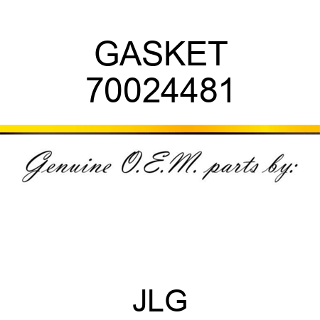 GASKET 70024481