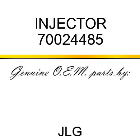 INJECTOR 70024485