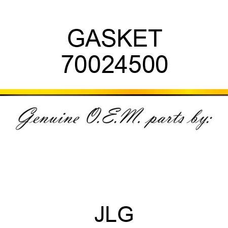 GASKET 70024500