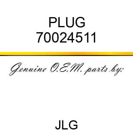 PLUG 70024511