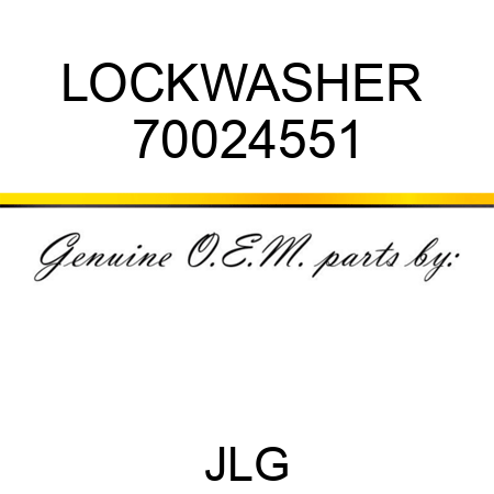 LOCKWASHER  70024551