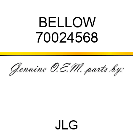 BELLOW 70024568