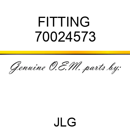 FITTING  70024573