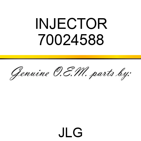 INJECTOR 70024588