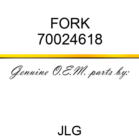 FORK 70024618