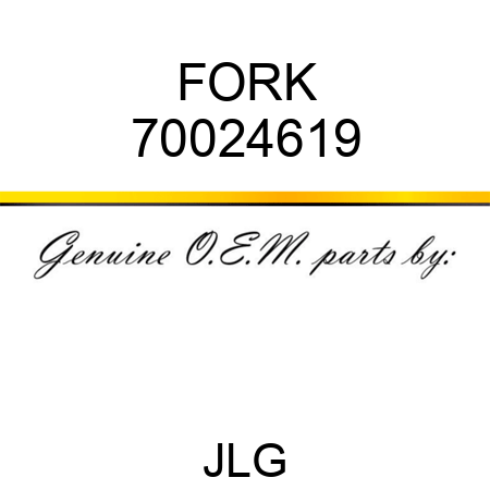 FORK 70024619