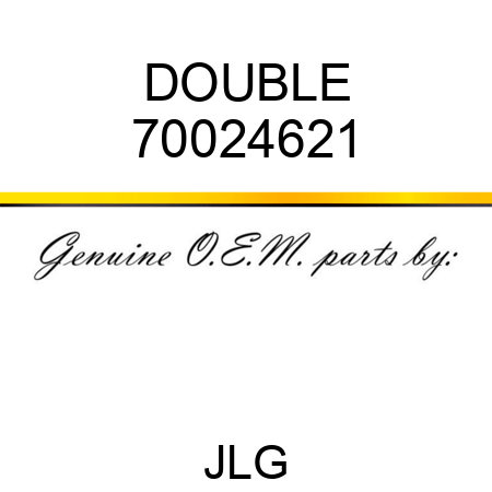 DOUBLE 70024621