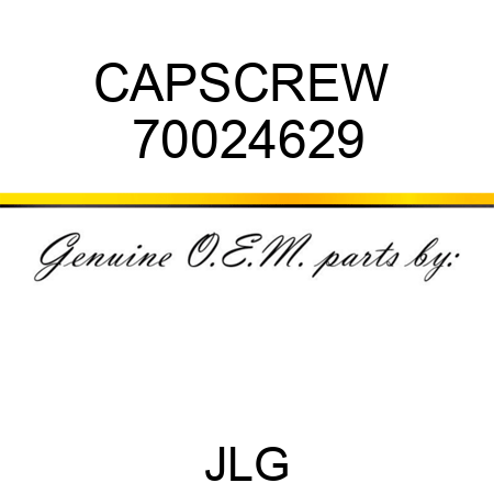 CAPSCREW  70024629