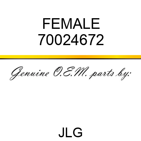 FEMALE 70024672