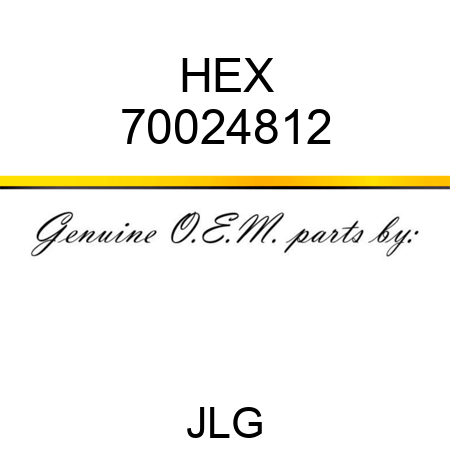 HEX 70024812