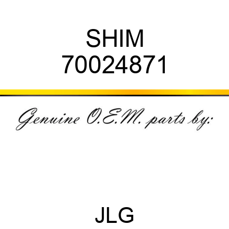 SHIM 70024871