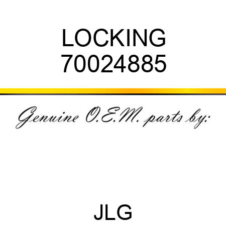 LOCKING 70024885