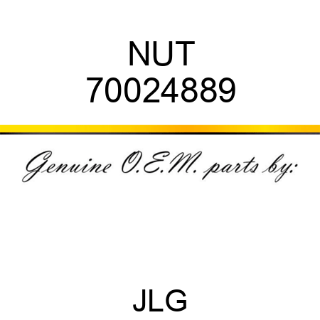 NUT 70024889