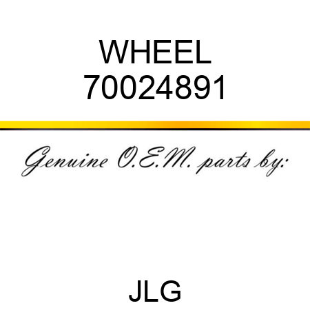 WHEEL 70024891