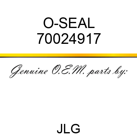 O-SEAL 70024917
