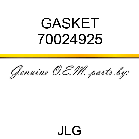 GASKET 70024925